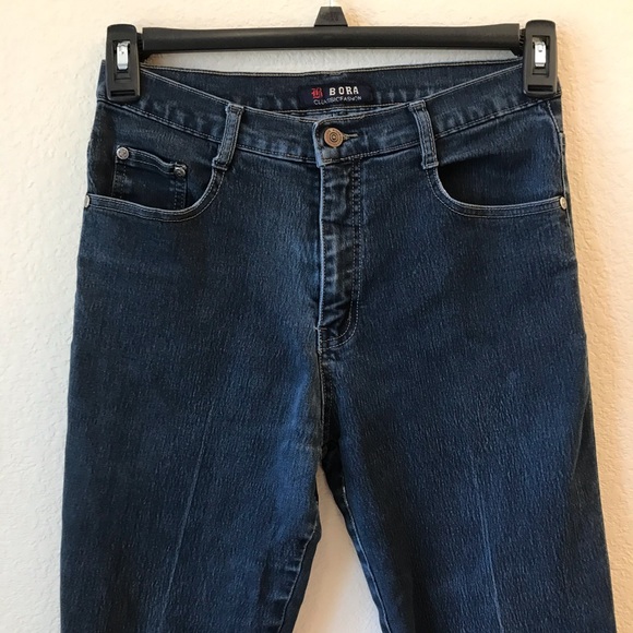 Bora Classic Fashion Denim Blue Jeans Womens Size 28 US 6 Flawed - Picture 3 of 13